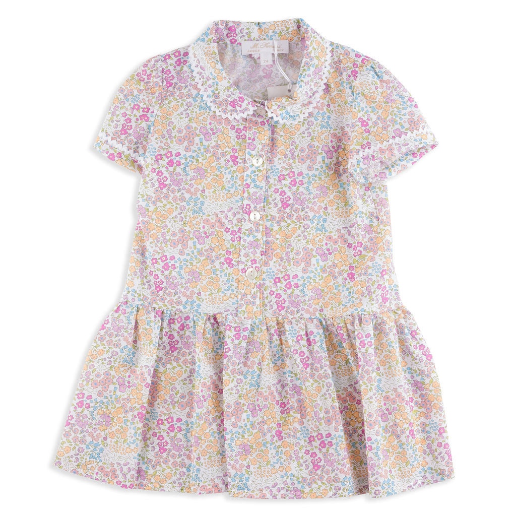 pastel by vivienne dresses Pastel by Vivienne Women's Cap Sleeve Dress with Pockets Plus Size Pink XXX-Large