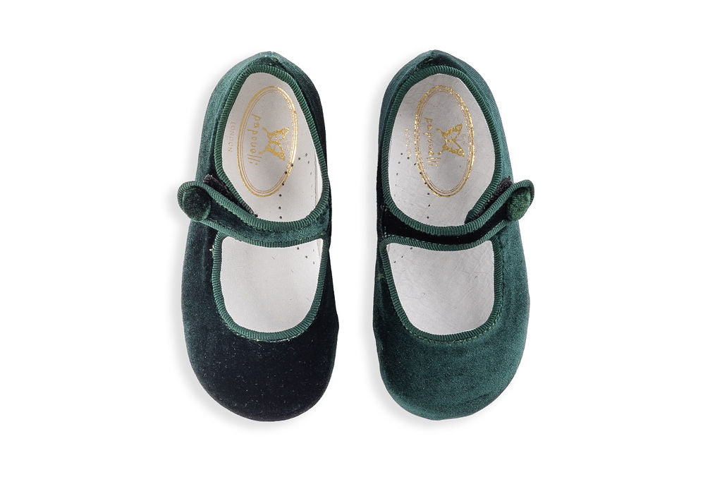 Bea Colette Green Catalina Velvet Dress Shoes Bea Colette Green Catalina Velvet Dress Shoes