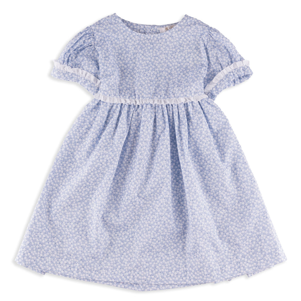 blue ditsy floral mini dress LIMITED COLLECTION Plus Size Blue Ditsy Floral Tie Neck Mini Dress