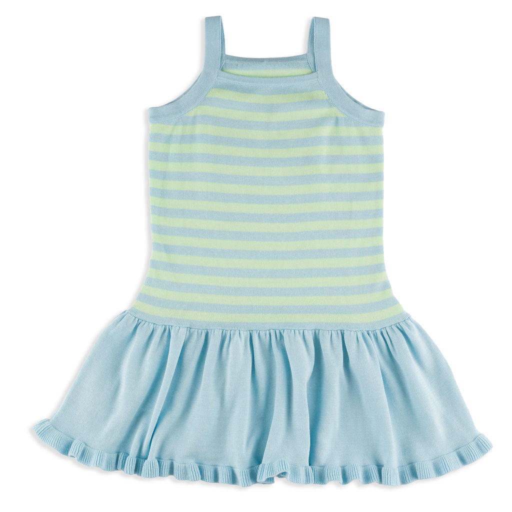 blue and white striped tank dress Summer Stroll Striped Tank Dress