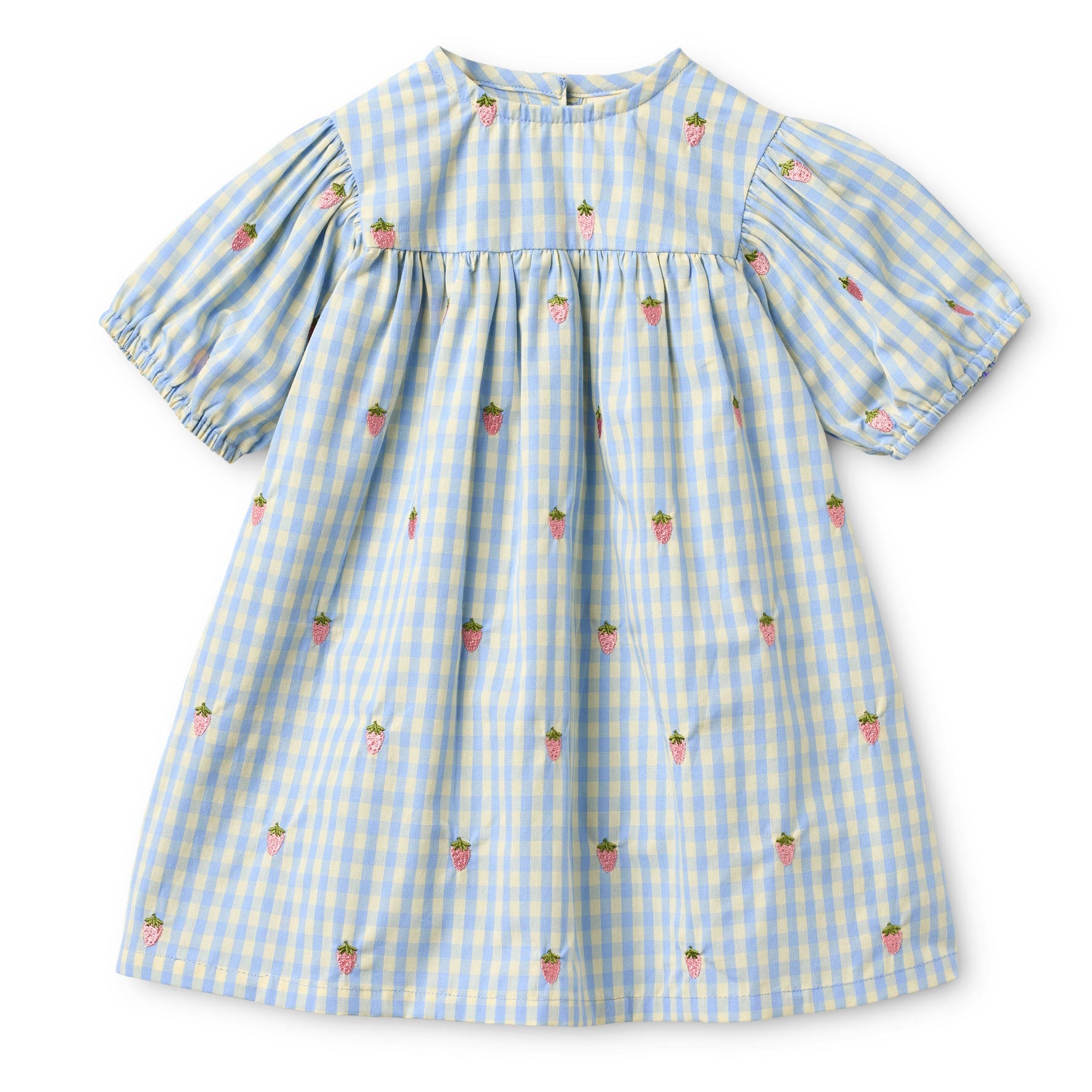Mille Dress, Sky Berry Gingham