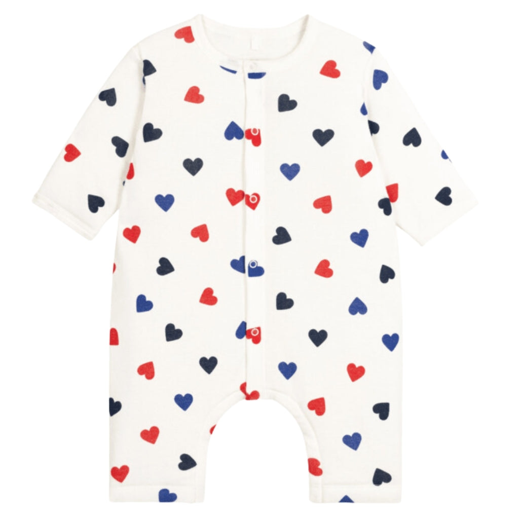 Baby Multi Color Hearts Footless Sleepsuit – Bea Colette