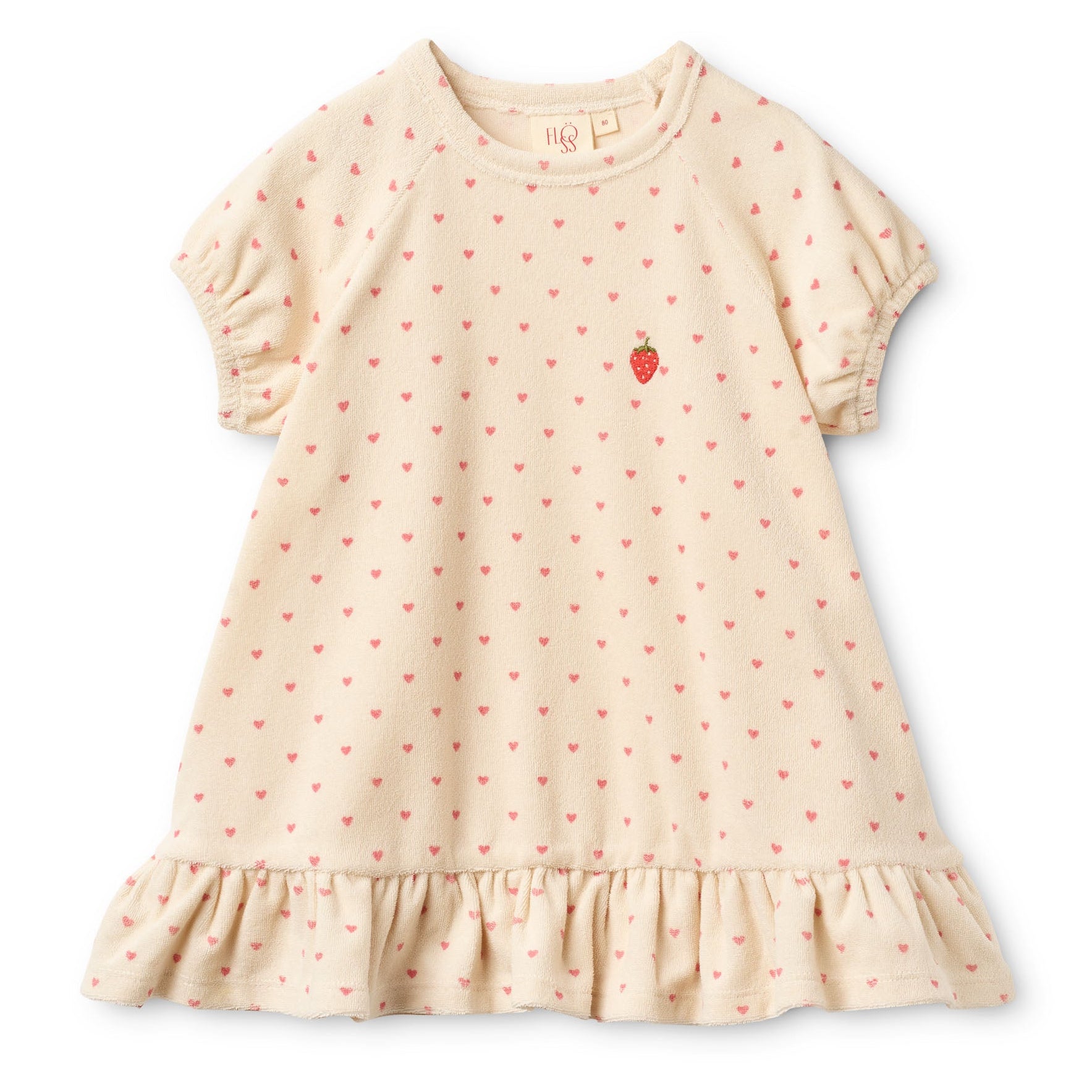 terry cloth dress Nohr Heart Terry Cloth Dress 18M